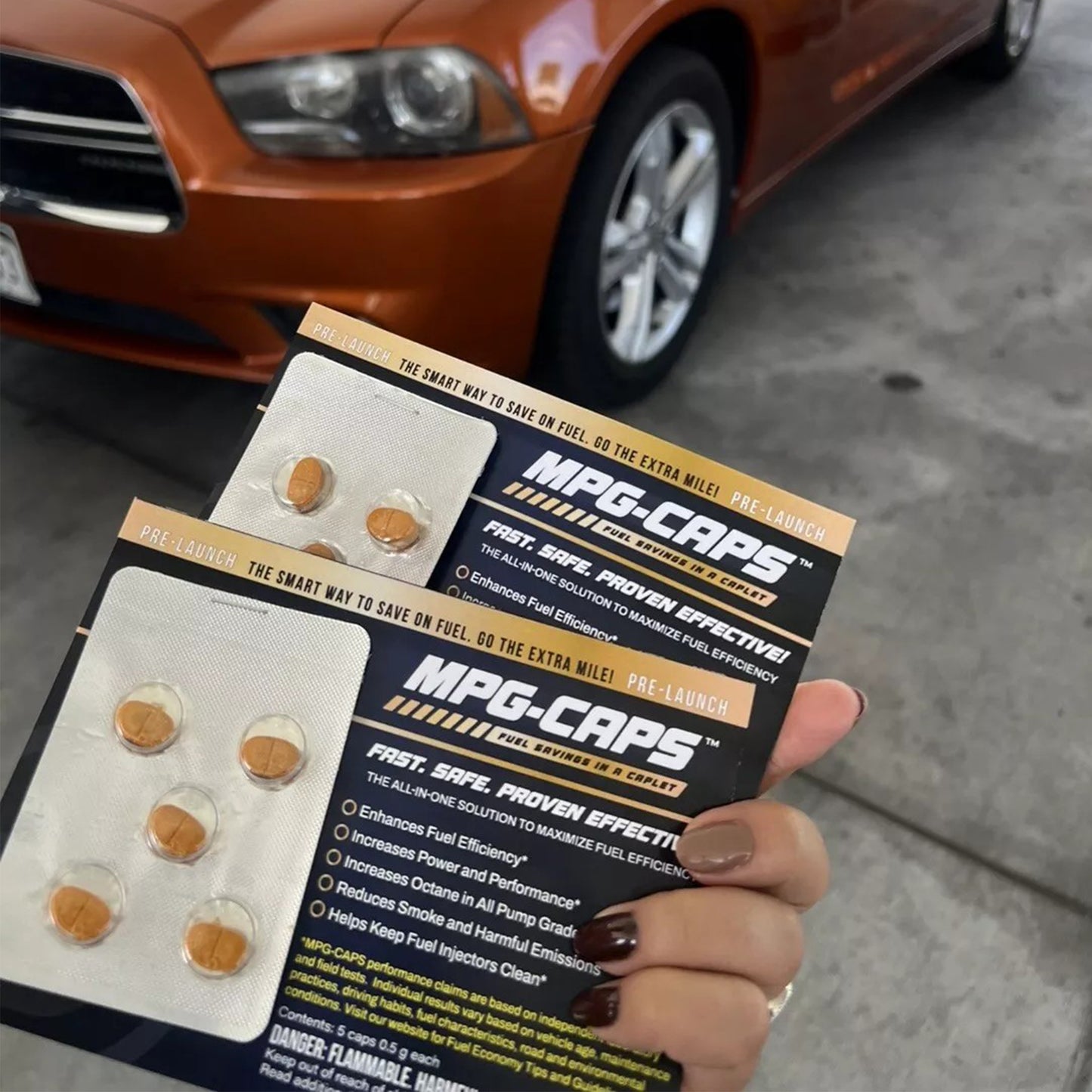 Aditivo Catalizador MPG-CAPS ™ - Ahorra Combustible - XARBENcompany