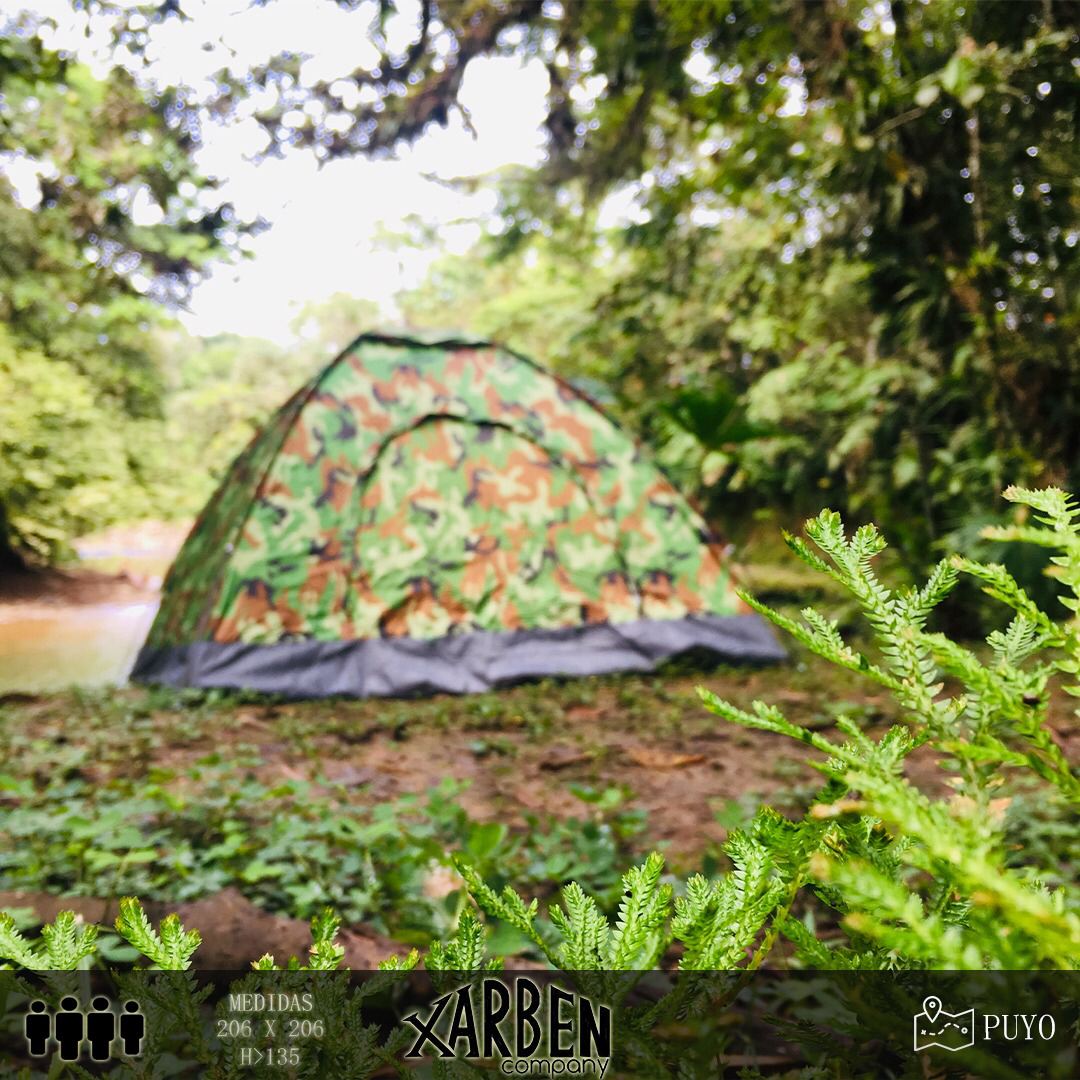 Carpa de Camping Para 4 Personas - Baja Montaña 🏕️ - XARBENcompany