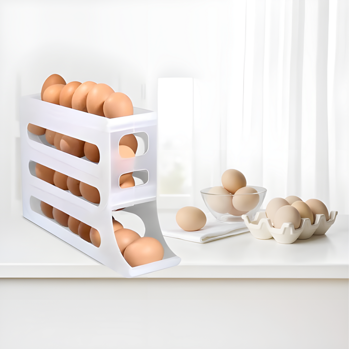 Dispensador automatico de huevos®  - Almacenamiento instantaneao - XARBENcompany