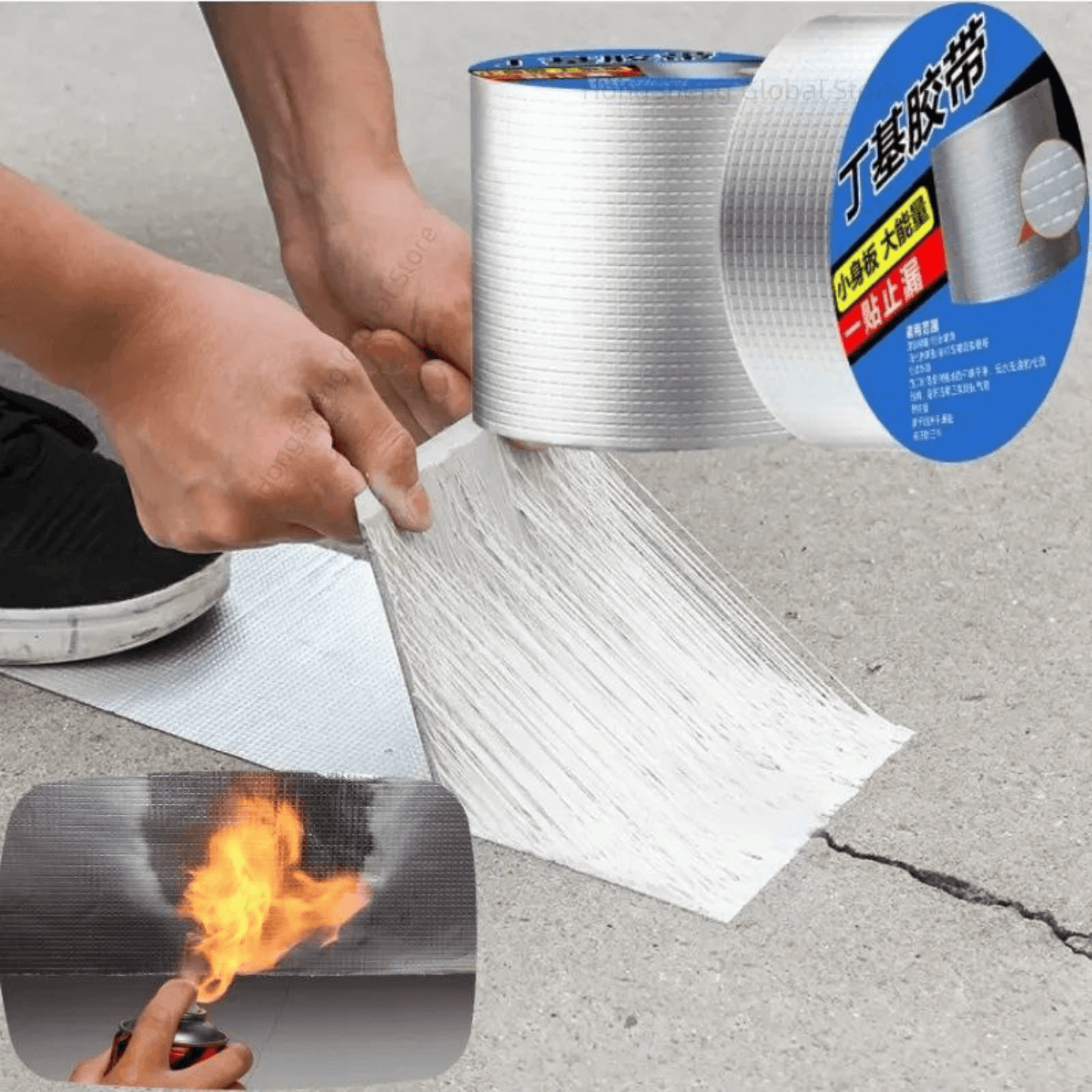 CINTA SUPER COLAMAX®  IMPERMEABLE 15 CM X 5 METROS LARGO - XARBENcompany