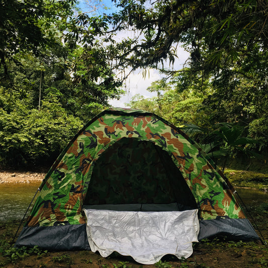 Carpa de Camping Para 4 Personas - Baja Montaña 🏕️ - XARBENcompany